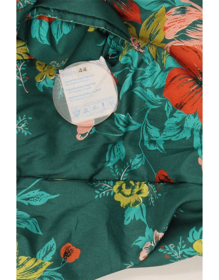 Stratos Damen Wende-Skijacke EU 44 XL Grün geblümtes Polyester
