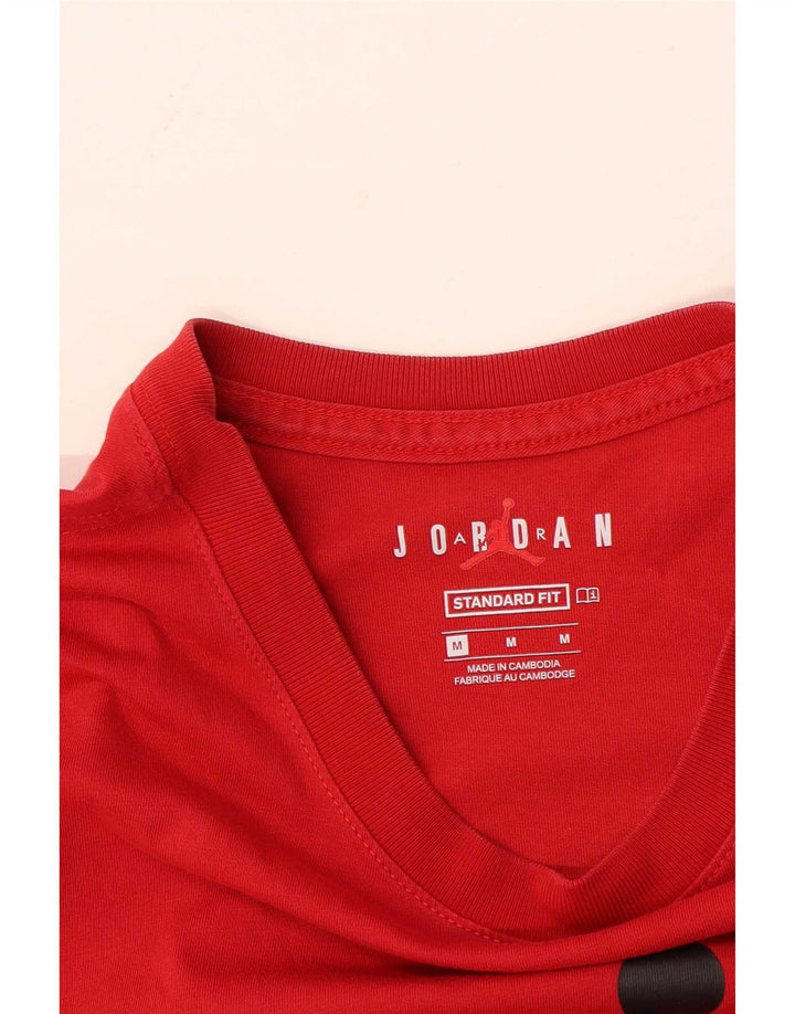 Jordan Herren-T-Shirt mit Standard-Passform, mittelrot