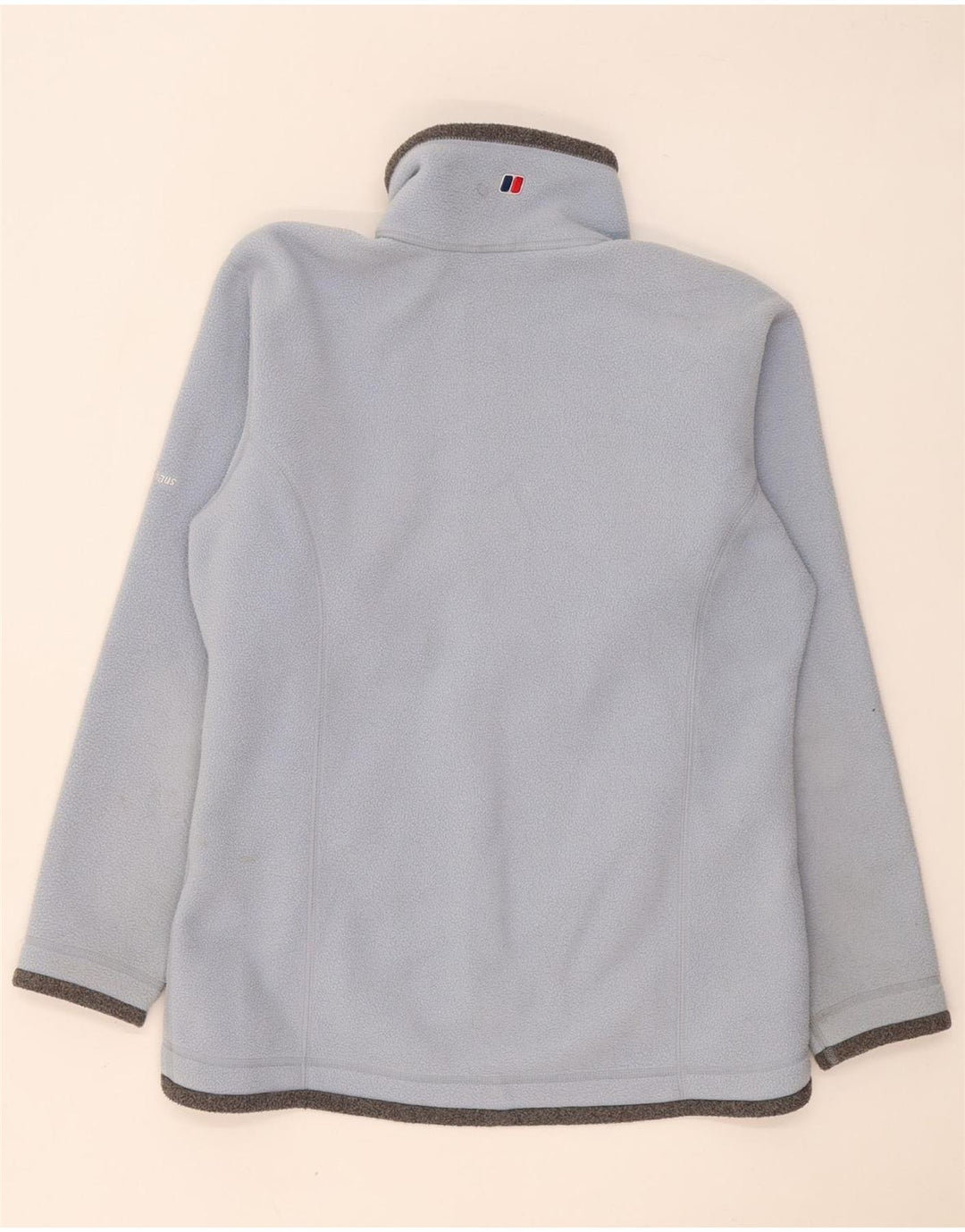 Berghaus Damen-Oversize-Fleecejacke, Gr. 10, Small, Blau, Farbblock