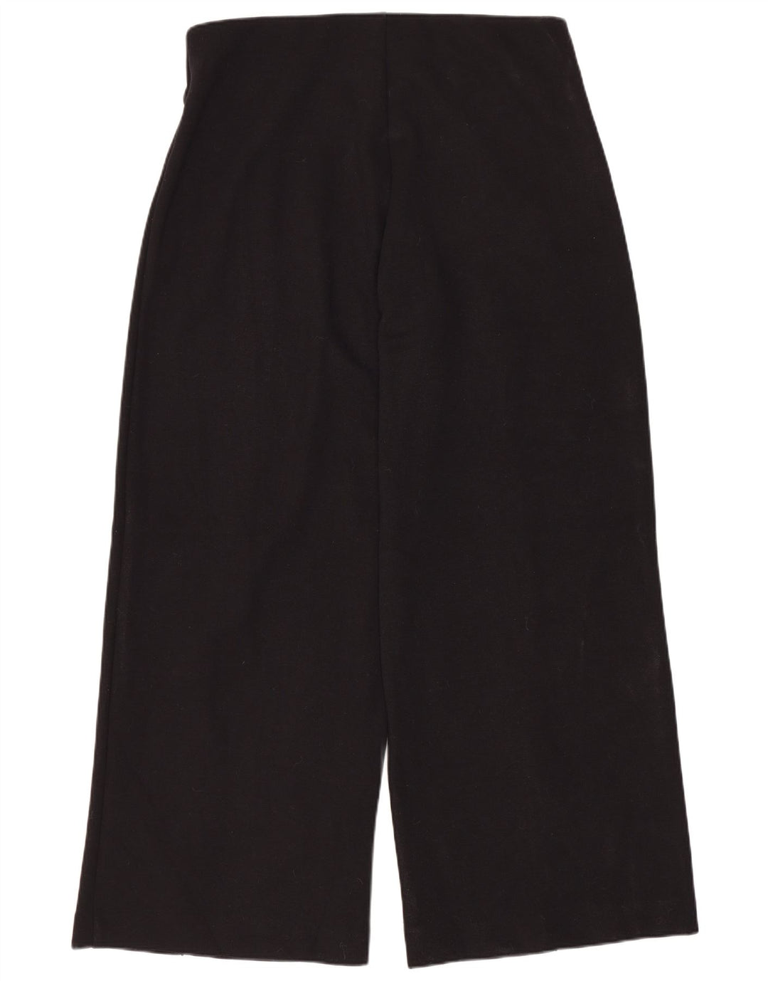 Marks & Spencer Damen Kurze Freizeithose UK 12 Medium W30 L27 Schwarz