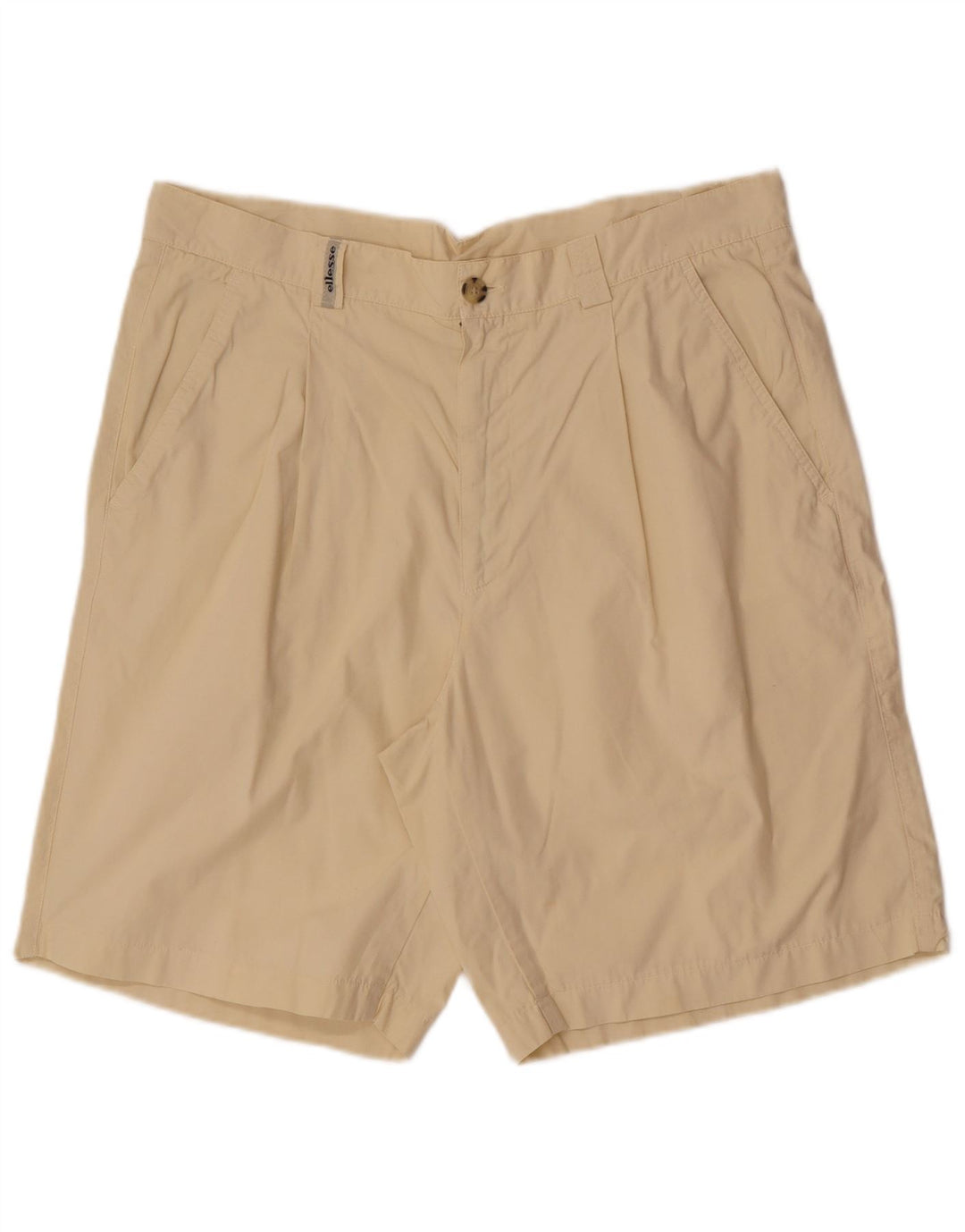ELLESSE Herren Pegged Chino Shorts W36 Large Beige