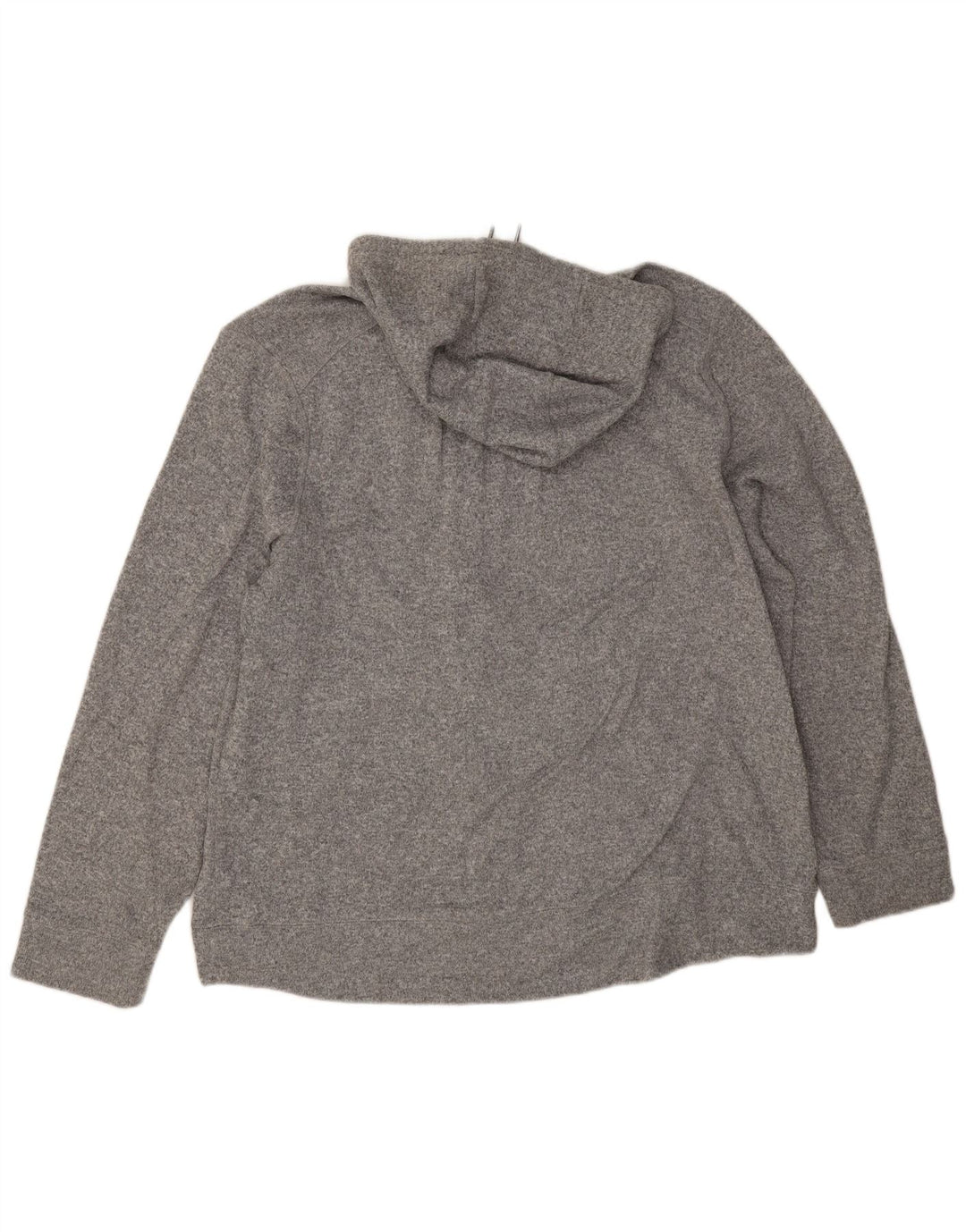 L.L.Bean Herren-Kapuzenpullover mit Reißverschluss, XL, grau, Polyester