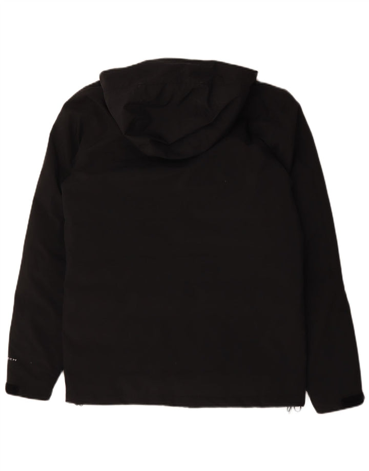 Columbia Herren-Windbreakerjacke mit Kapuze, UK 36, Größe S, Schwarz, Polyester