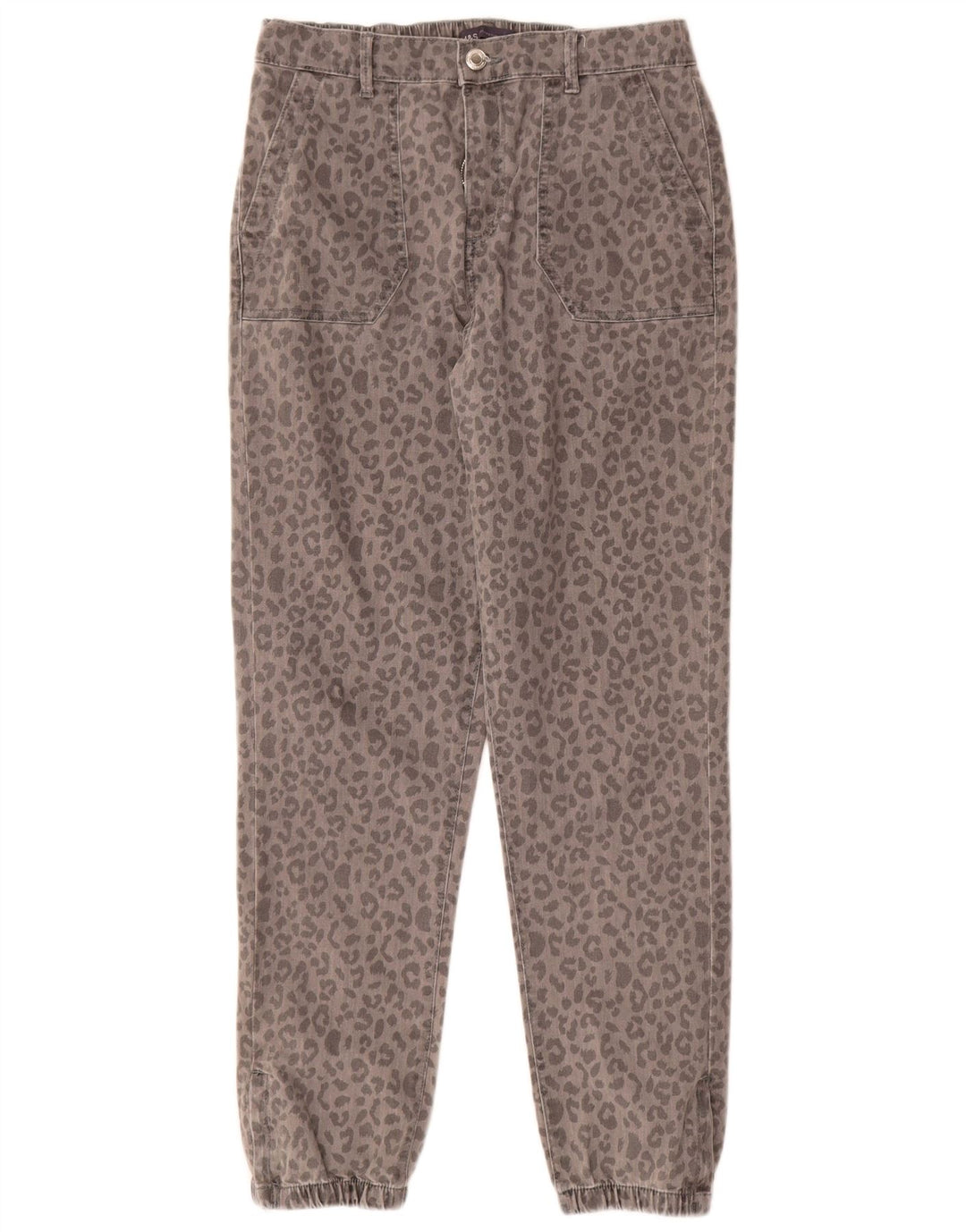 Marks & Spencer Damen Chinohose UK 12 Medium W30 L28 Grau