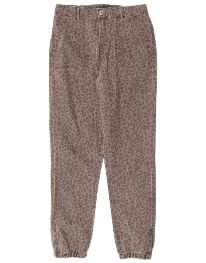 Marks & Spencer Damen Chinohose UK 12 Medium W30 L28 Grau