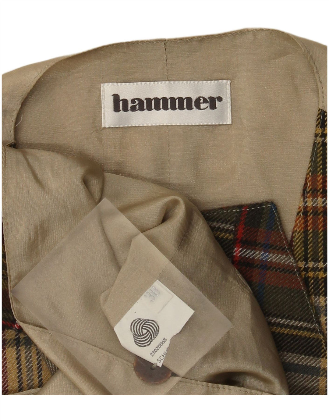 Hammer Damen Weste EU 38 Medium Mehrfarbig kariert