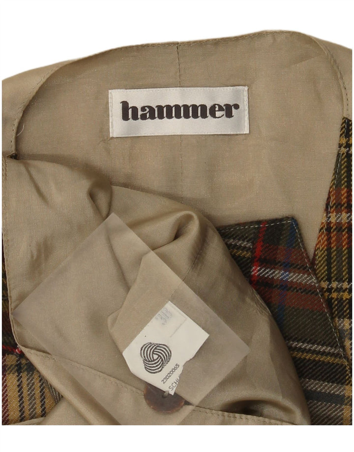 Hammer Damen Weste EU 38 Medium Mehrfarbig kariert