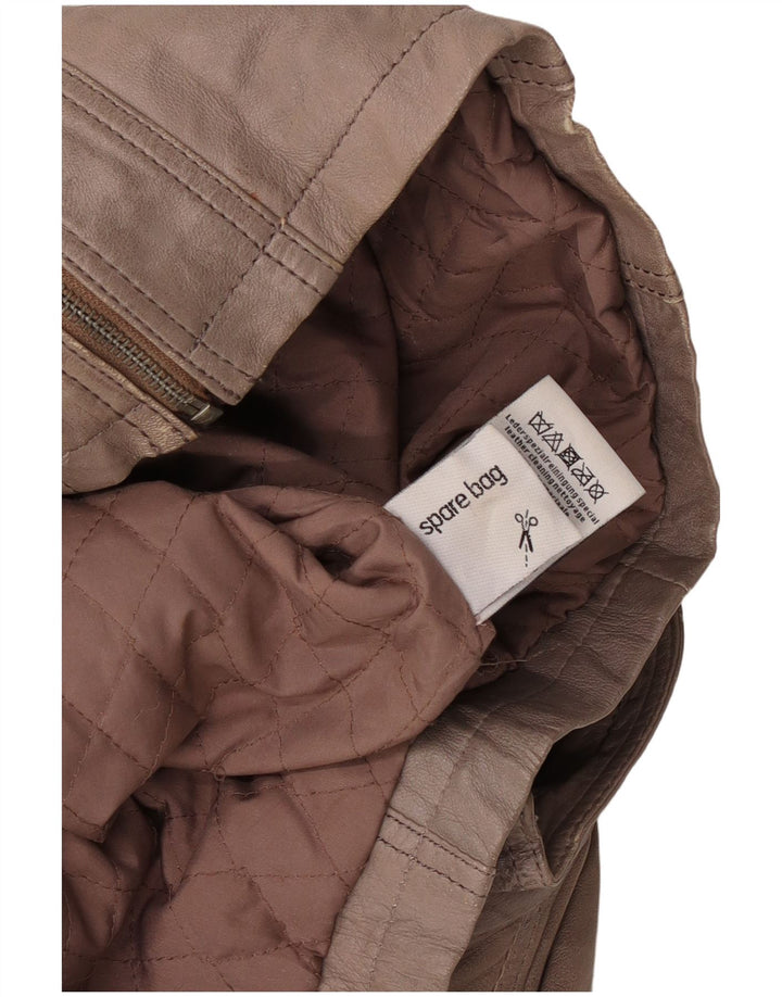 Vintage Herren Lederjacke UK 38 Mittelgraues Leder