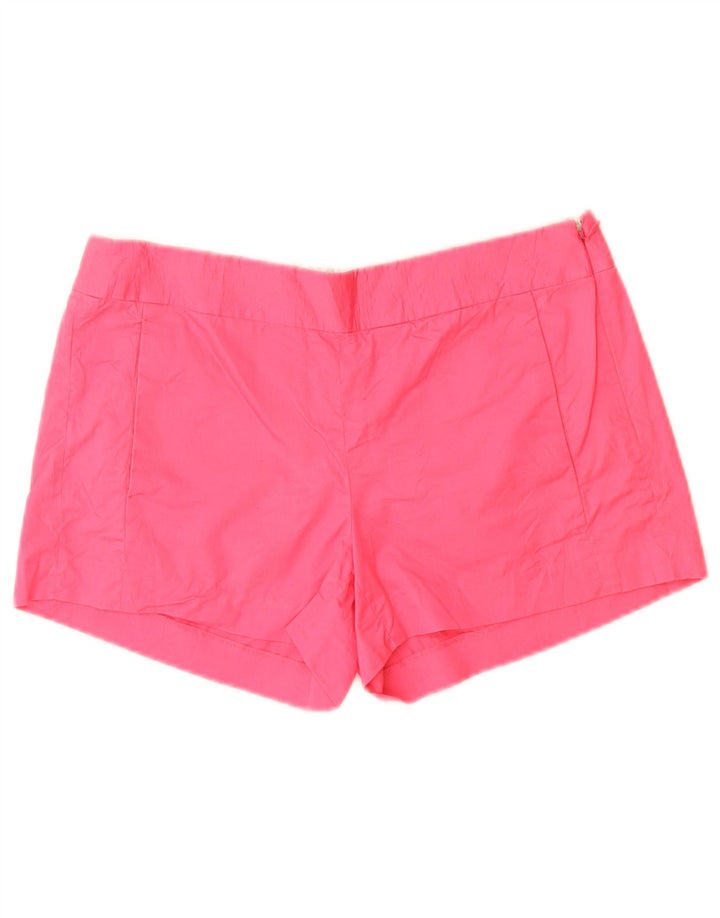 J. Crew Damen Chinoshorts US 0 XS W28 Rosa Baumwolle