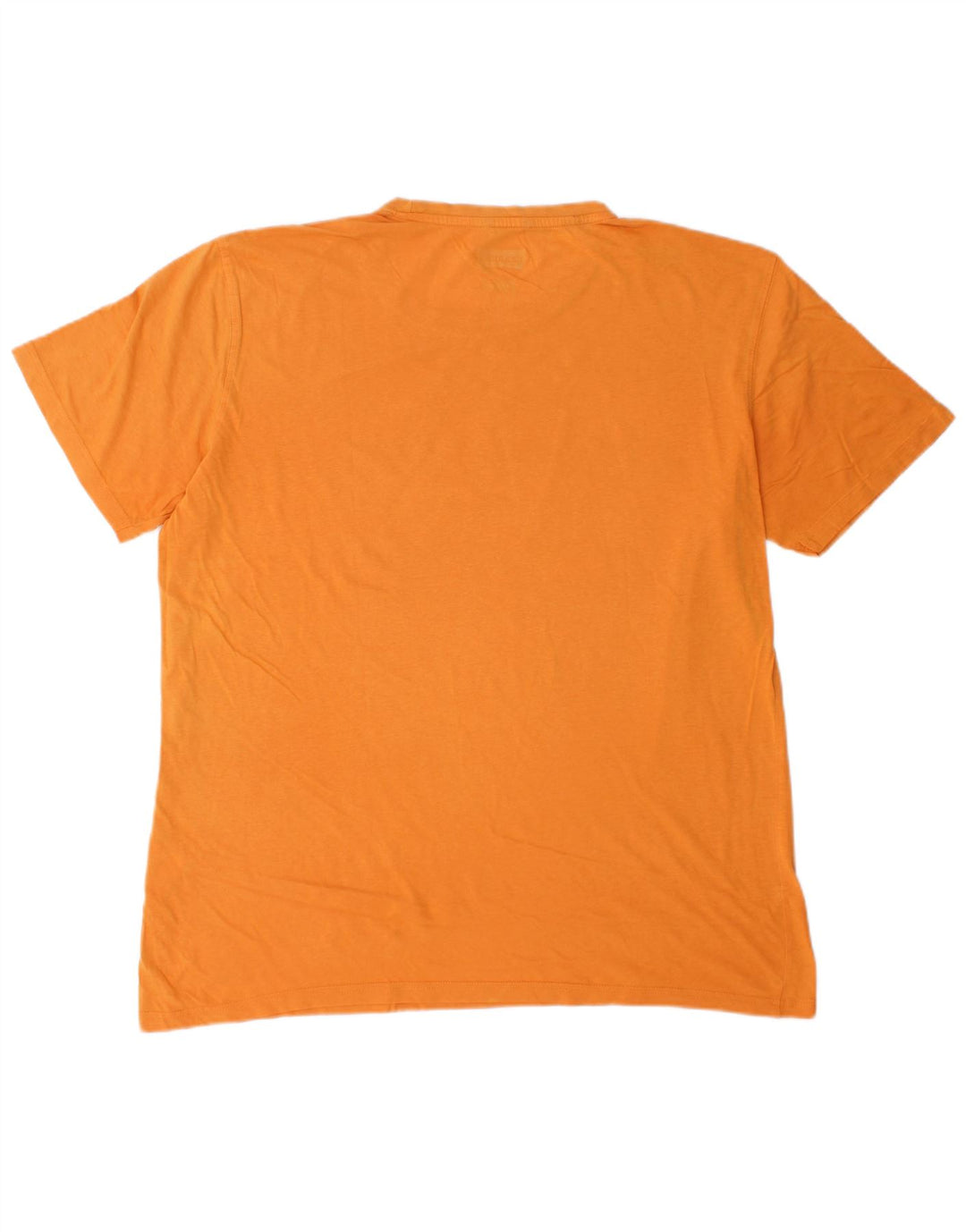 CARRERA Mens Graphic T-Shirt Top 2XL Orange Cotton