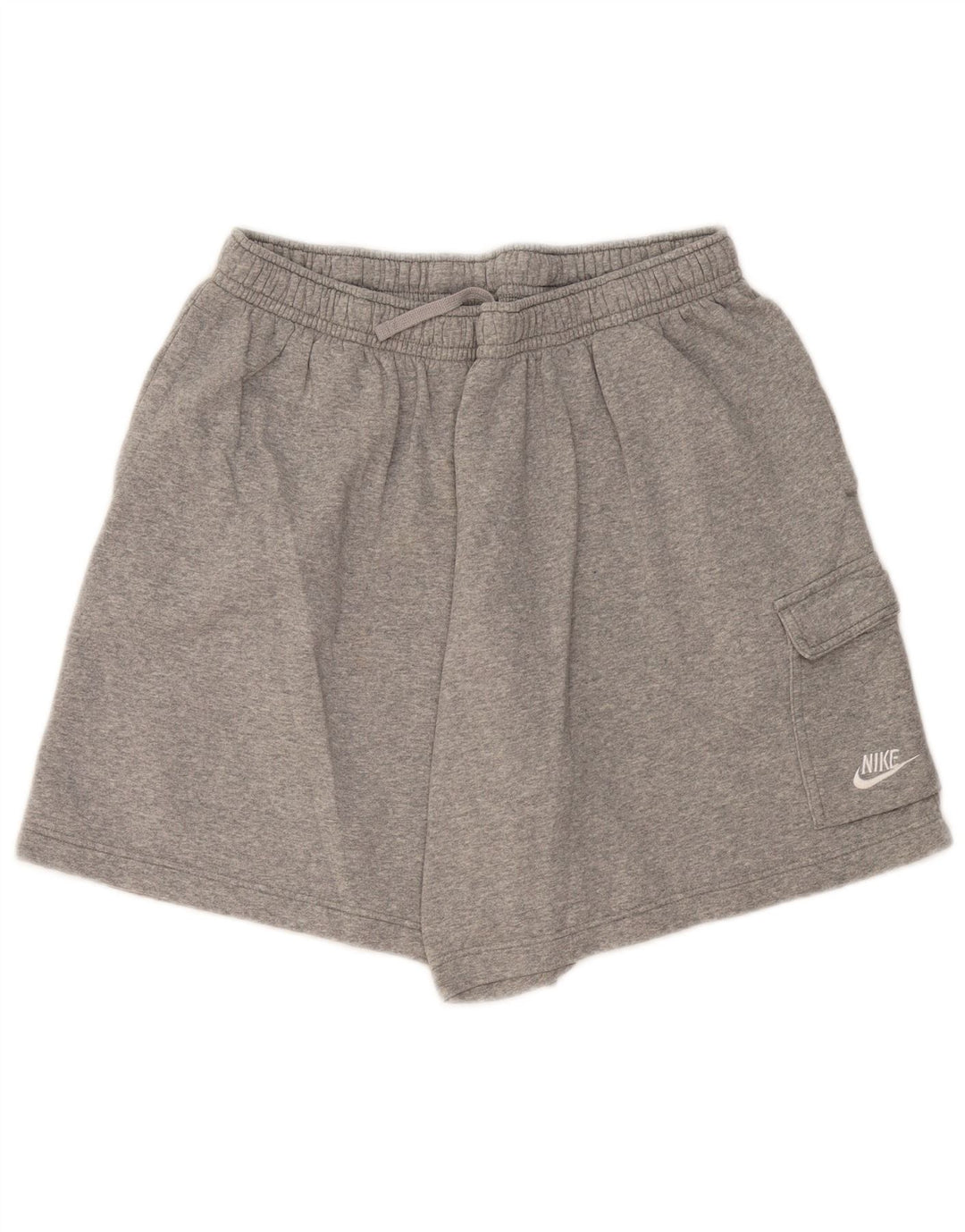 NIKE Herren Sportshorts 2XL Grau Baumwolle