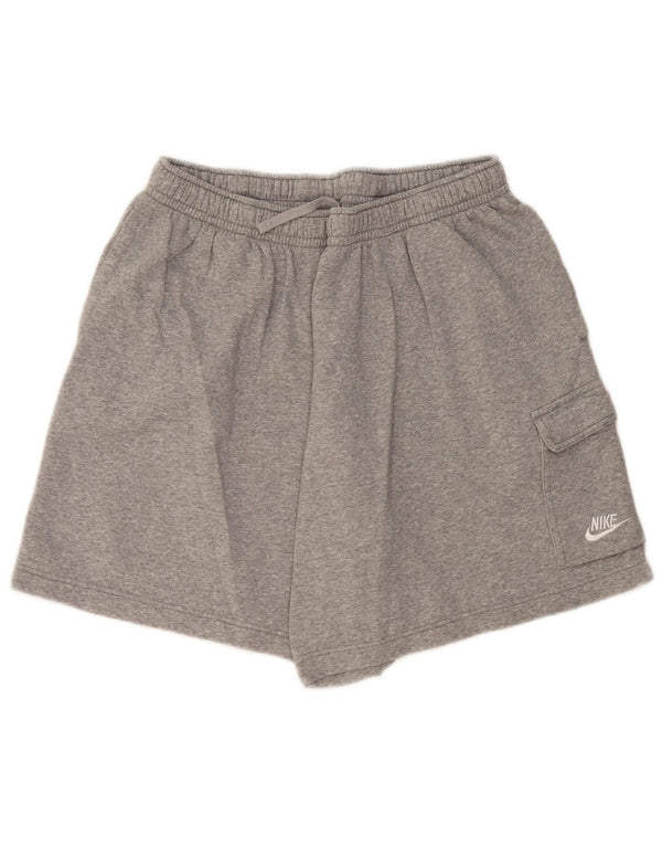 NIKE Herren Sportshorts 2XL Grau Baumwolle