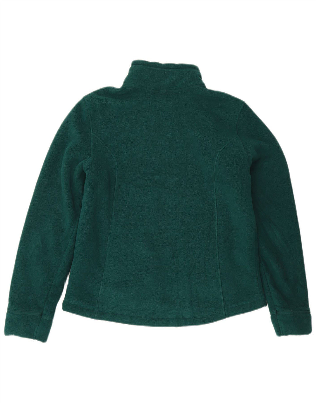 Marks & Spencer Damen Fleecejacke UK 12 Mittelgrünes Polyester