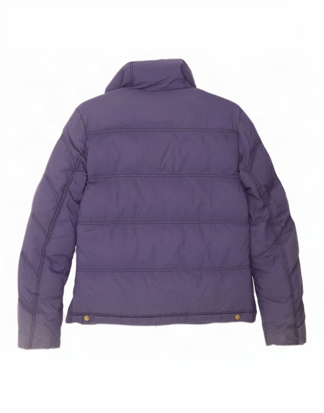 Blauer Herren Wattierte Jacke UK 38 Medium Marineblau Polyamid