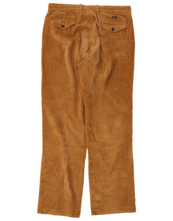 Marks & Spencer Herren Blue Harbour Gerade Cordhose W36 L33 Beige