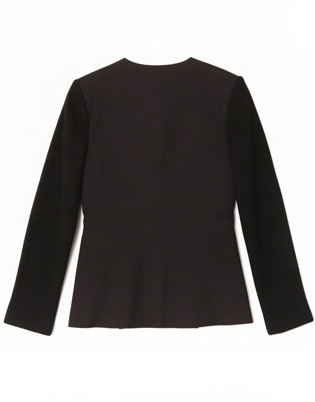 Sinequanone Damen 4-Knopf-Blazerjacke IT 38 XS Schwarze Viskose