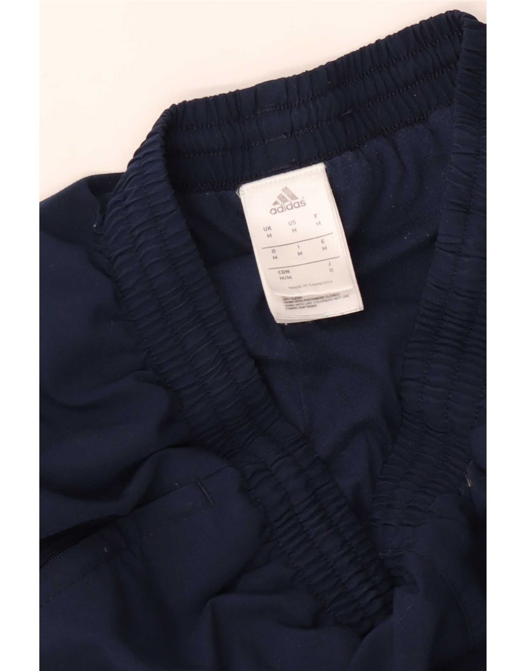 Adidas Herren-Trainingshose, Joggers, mittleres Marineblau, Polyester