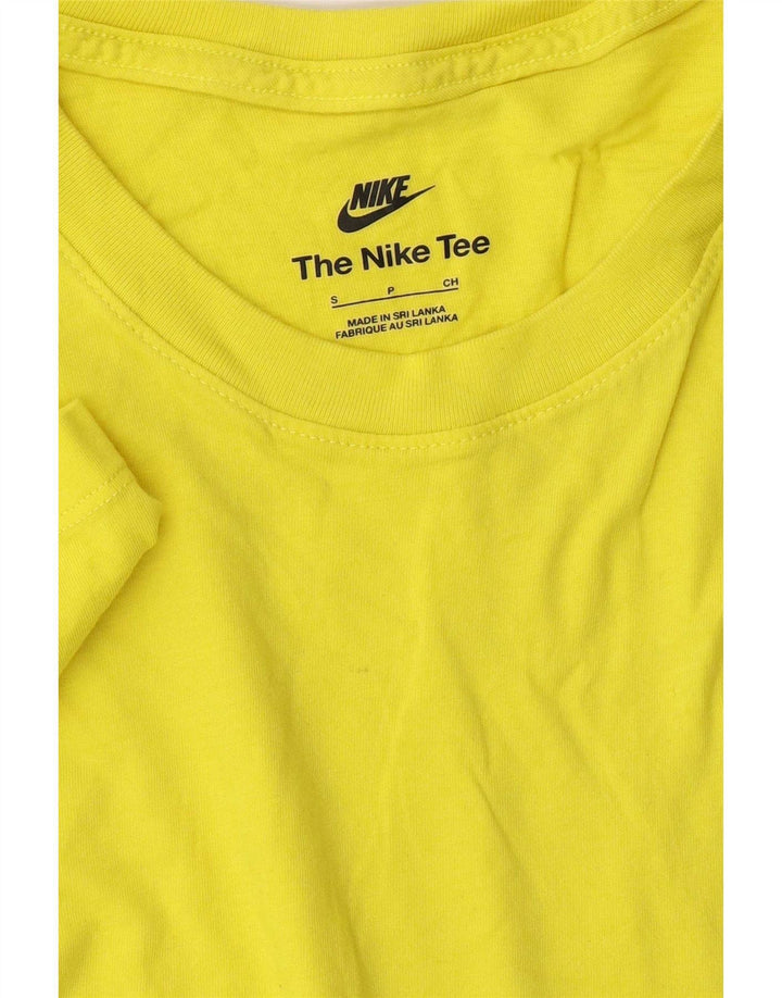 Nike Herren T-Shirt Top Small Gelb