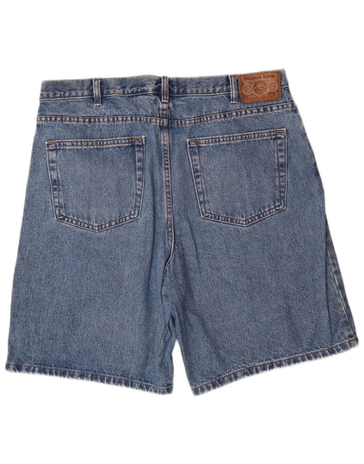EDDIE BAUER Herren Jeansshorts W38 XL Blaue Baumwolle