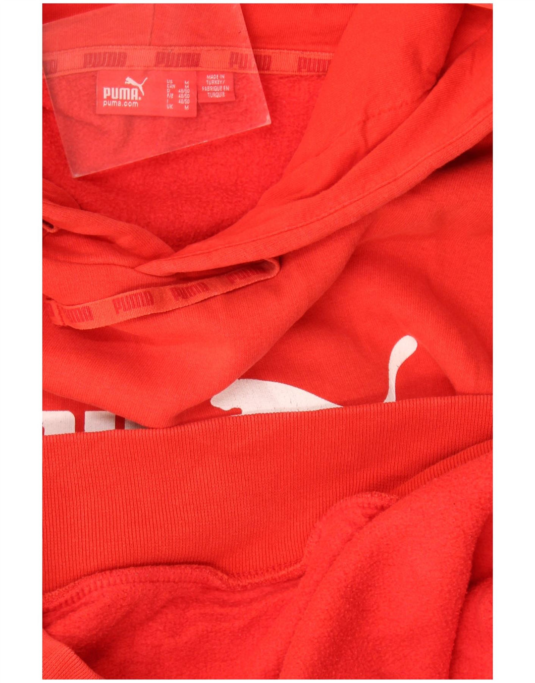 Puma Herren Graphic Hoodie Pullover Mittelrot