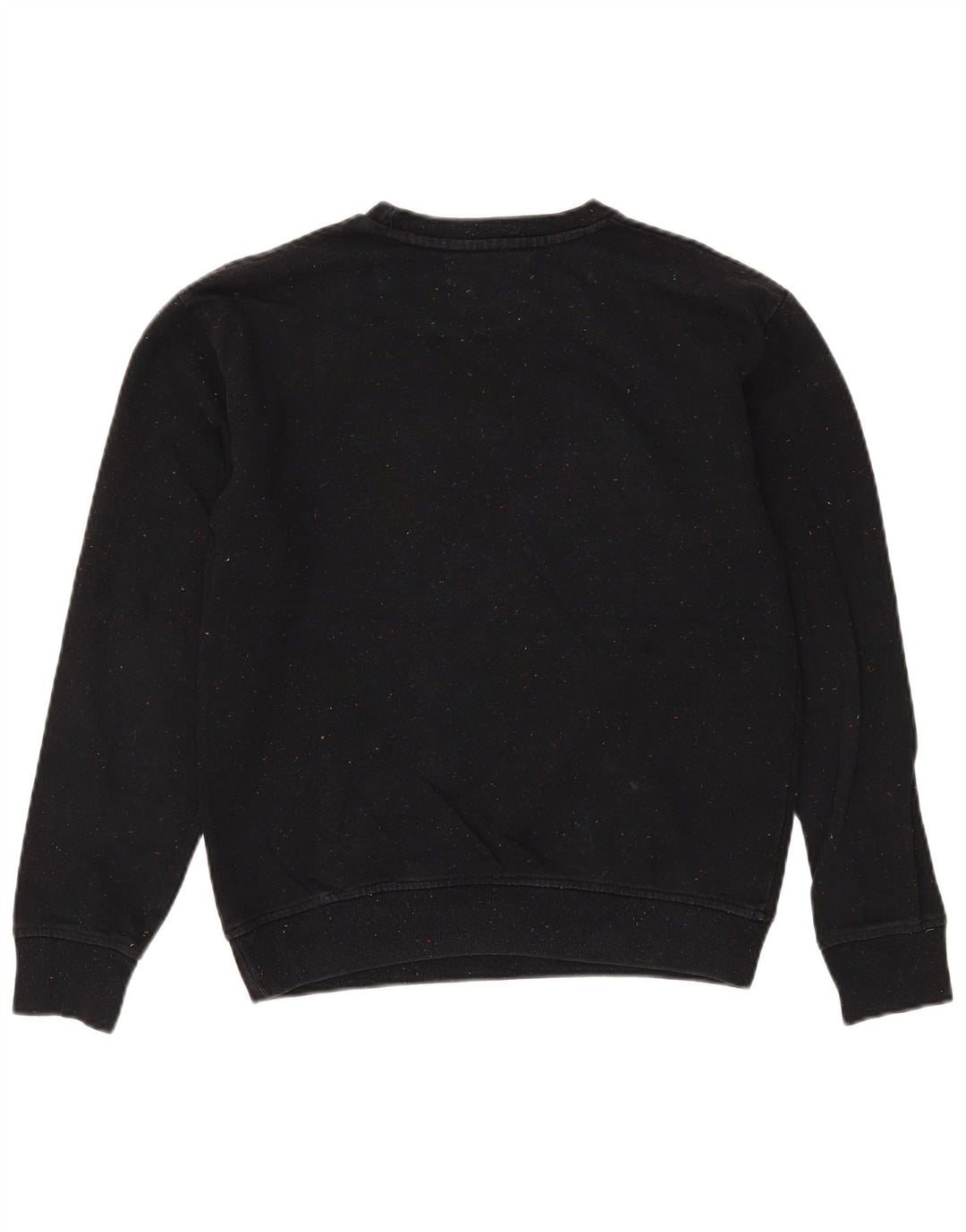 Zara Herren-Sweatshirt-Pullover, klein, schwarz gefleckt