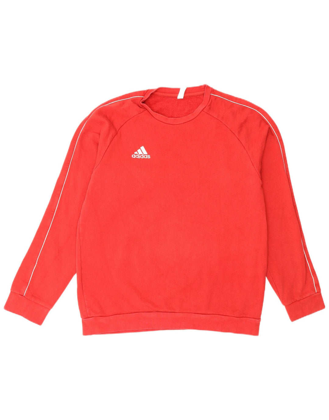 Adidas Herren Sweatshirt Pullover große rote Baumwolle