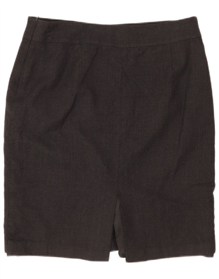 Jigsaw Damen Bleistiftrock UK 14 Large W32 Grau
