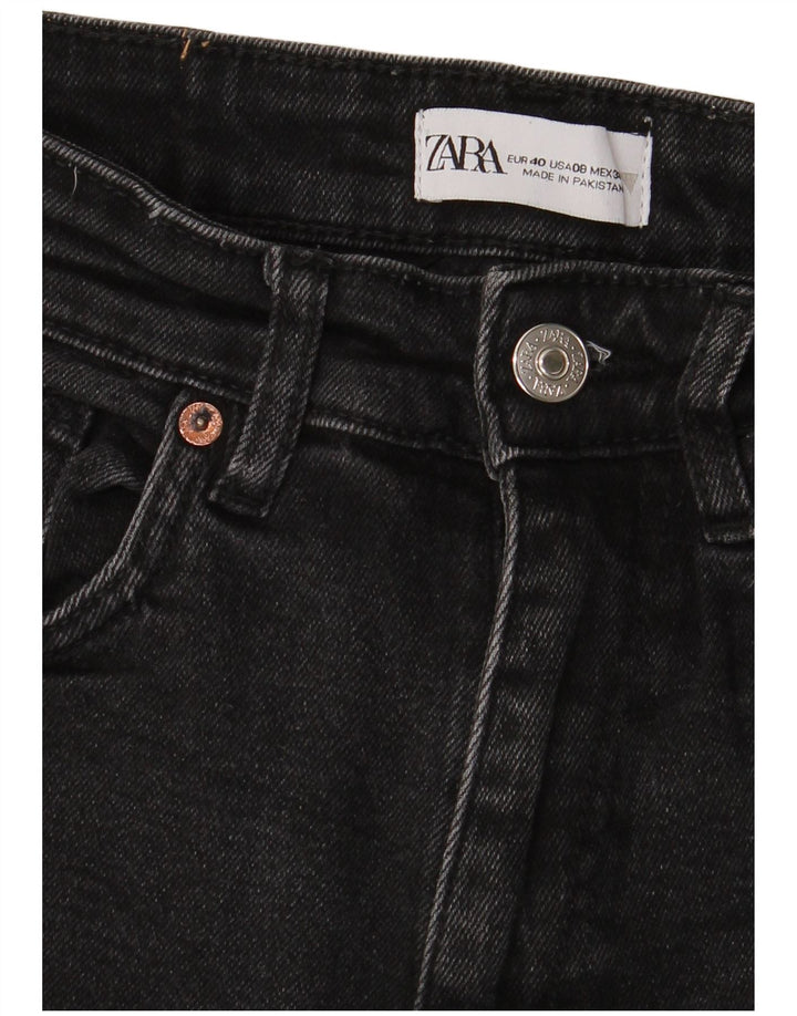 Zara Damen Skinny Jeans EU 40 Medium W30 L26 Schwarz