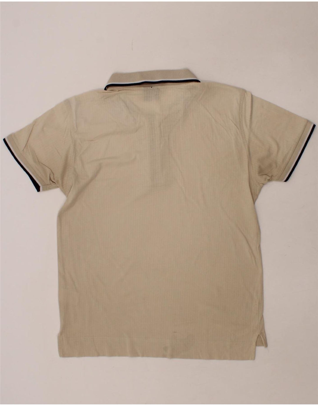 CHAMPION Mens Polo Shirt Medium Beige Cotton Vintage Champion and Second-Hand Champion from Messina Hembry 