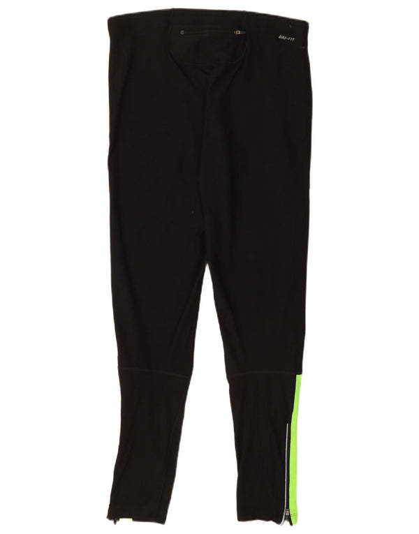 Nike Damen Dri Fit Leggings XL Schwarz Colourblock Sports