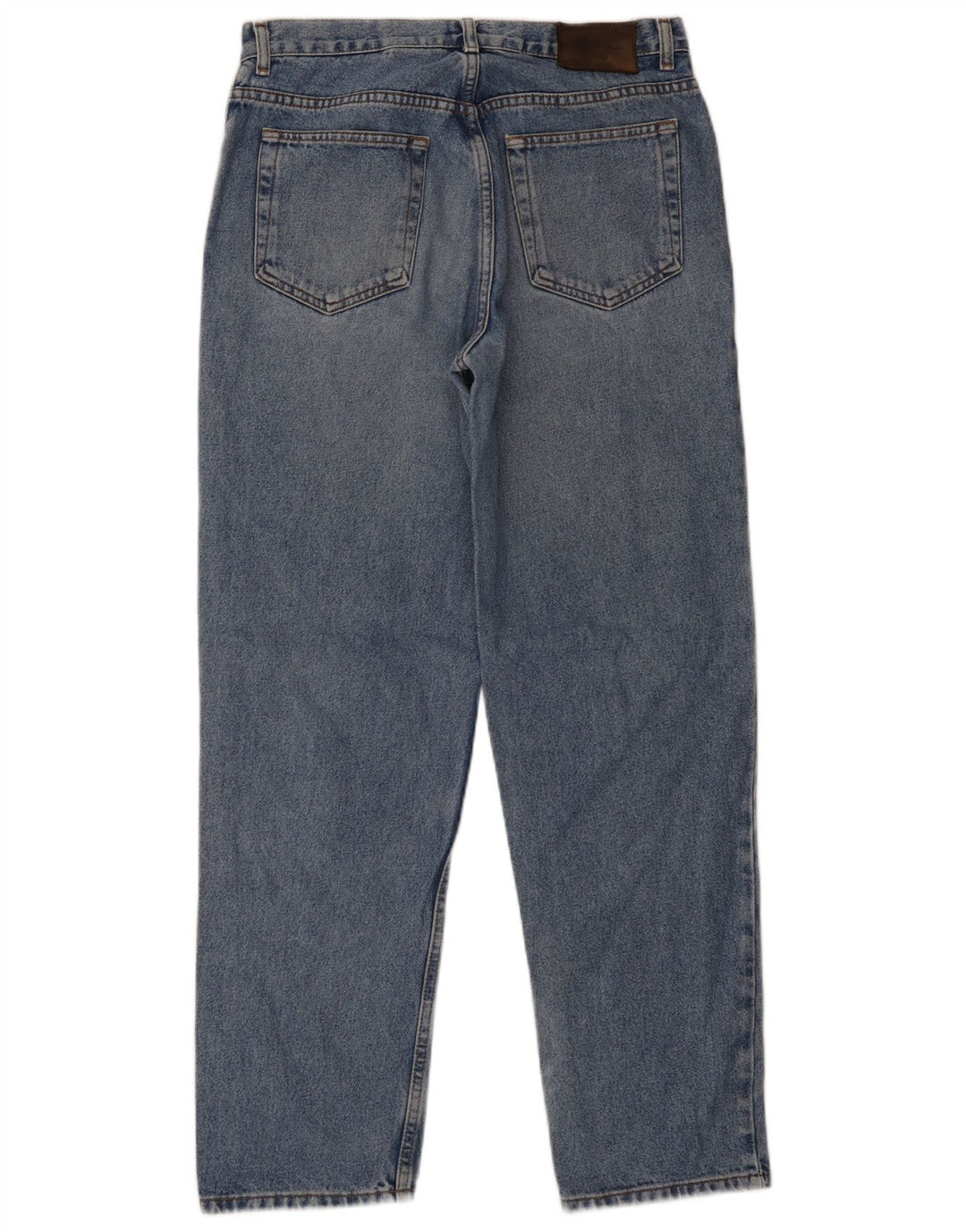 Calvin Klein Herren Straight Jeans W33 L31 Blaue Baumwolle