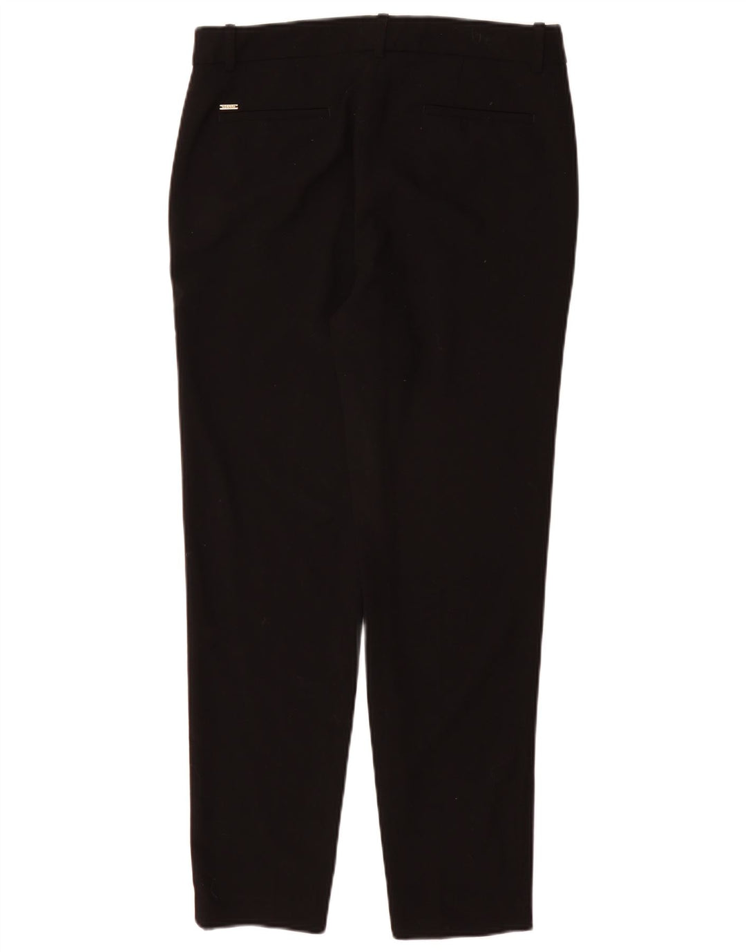 DKNY Slim Chino-Hose für Damen, US 6, M, W32, L29, Schwarz, Polyester
