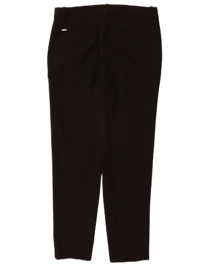 DKNY Slim Chino-Hose für Damen, US 6, M, W32, L29, Schwarz, Polyester