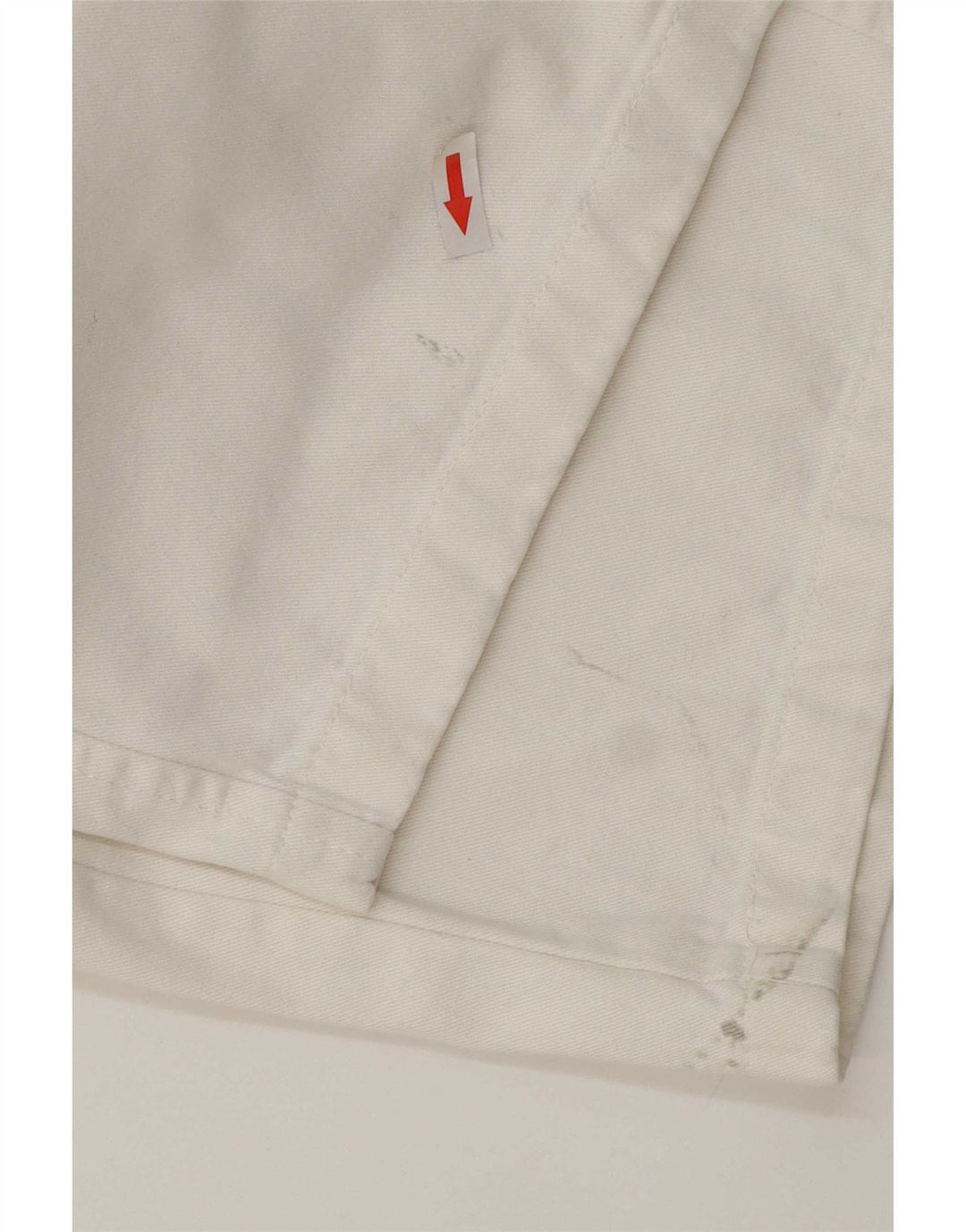 Gerade Cargohose für Damen von Zara, EU 42, Größe L, W32, L32, Weiß