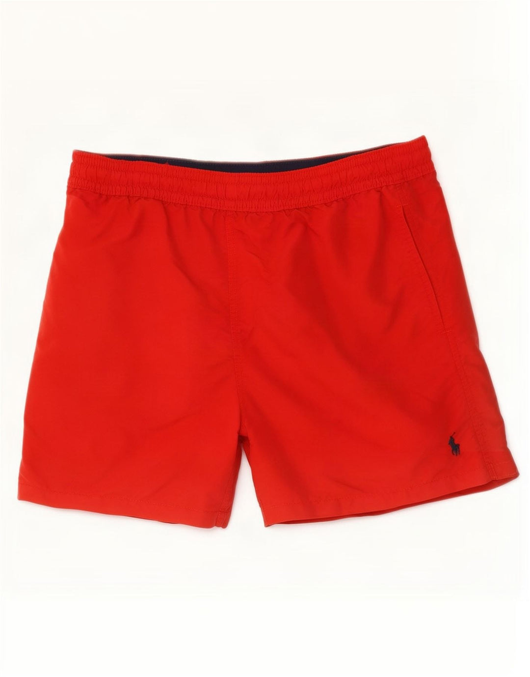 Polo Ralph Lauren Herren Badeshorts Mittelrotes Polyester