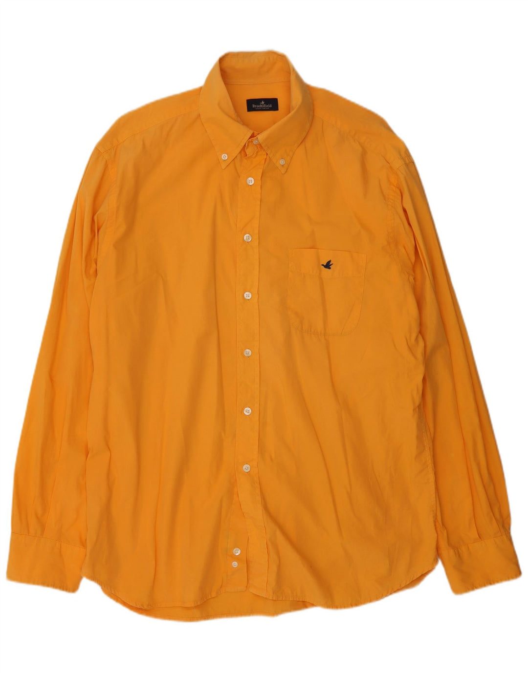 BROOKSFIELD Herrenhemd Größe 44 XL Orange