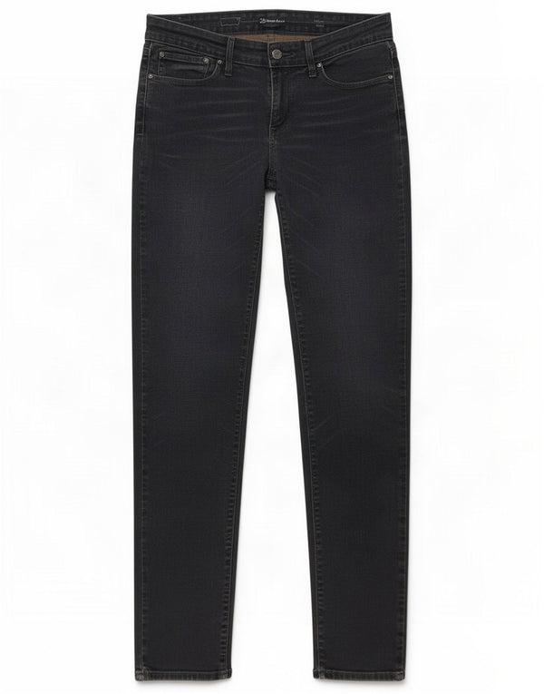 Levi's Damen Demi Curve Mid Rise Skinny Jeans W29 L34 Marineblaue Baumwolle