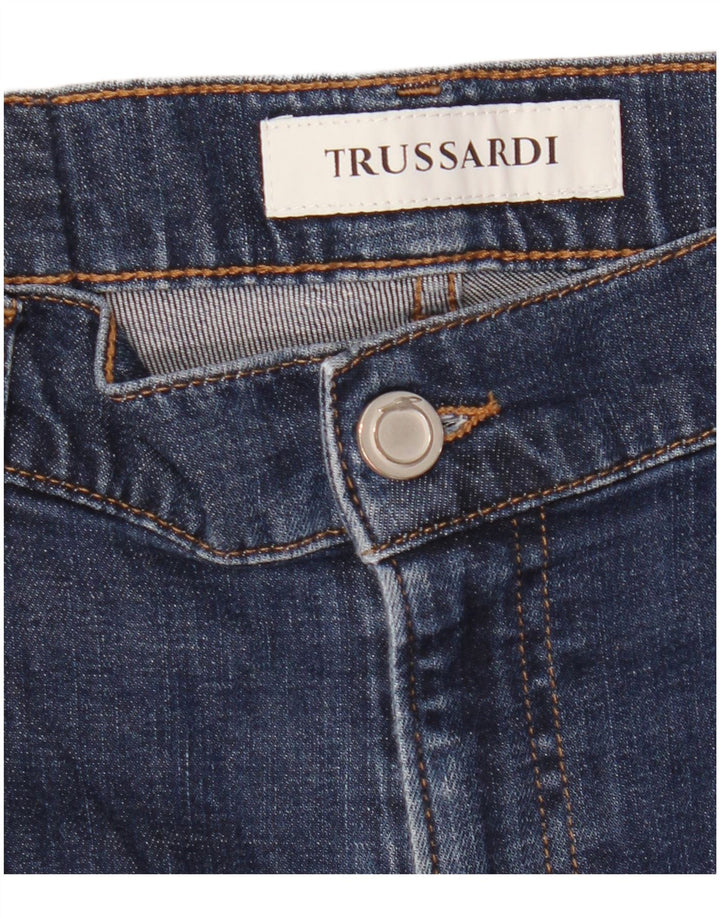 TRUSSARDI Herren Slim Jeans W34 L32 Marineblau