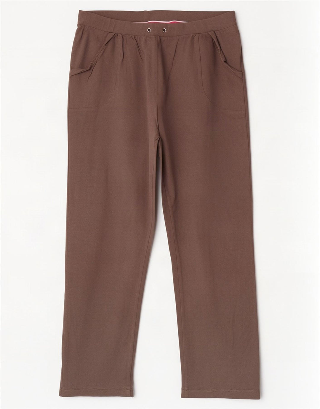 Ellesse Damen-Trainingshose, UK 12, mittelbraune Baumwolle