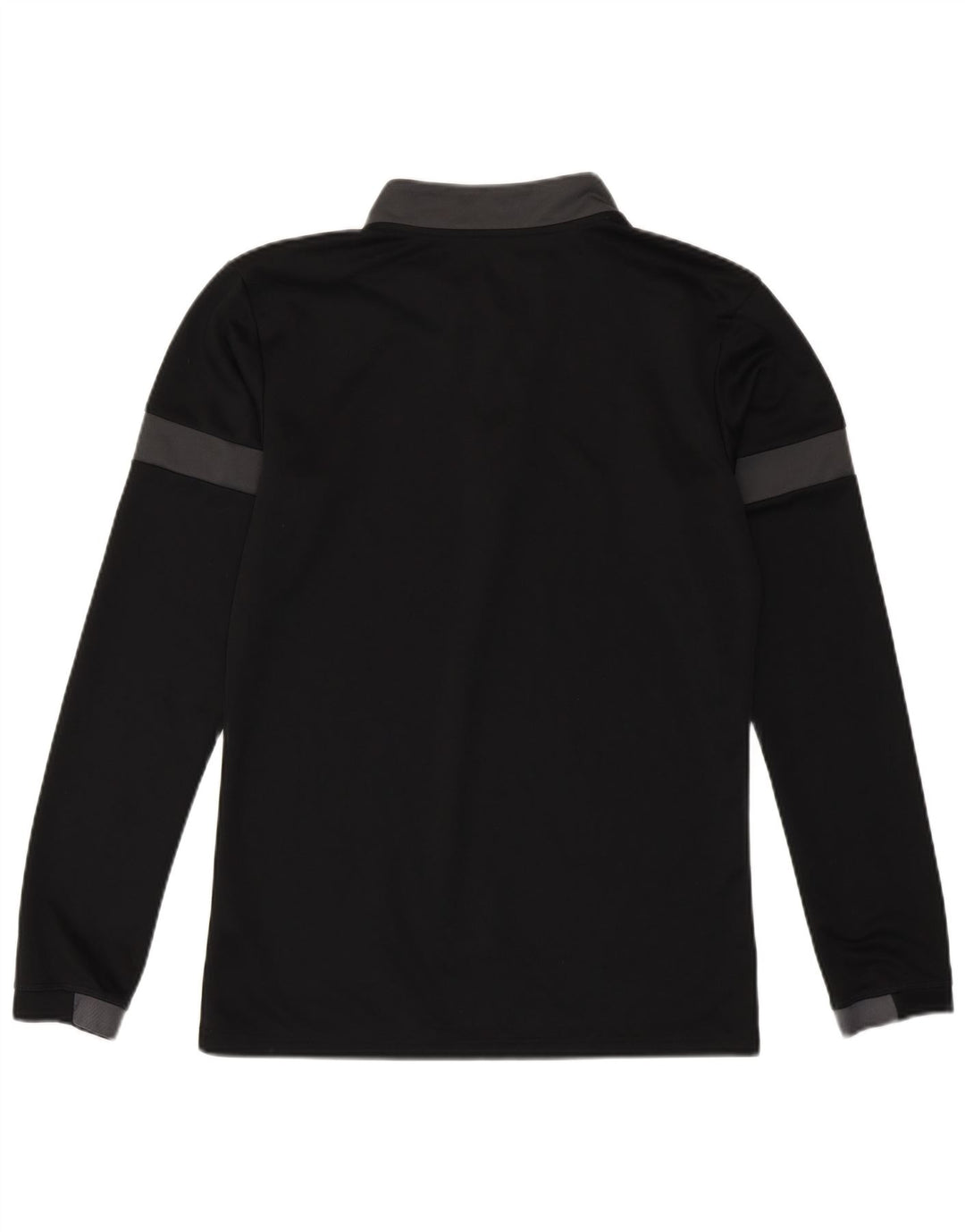 Puma Herren-Pullover-Trainingsanzugoberteil mit Reißverschluss, Größe S, Schwarz, Farbblock-Polyester