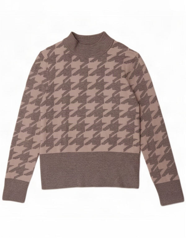 Marks & Spencer Rollkragenpullover für Damen, UK 14, Größe L, Grau