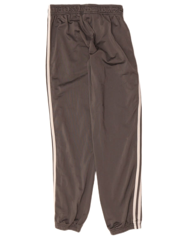 Adidas Jungen-Trainingshose, Jogginghose, 11–12 Jahre, graues Polyester