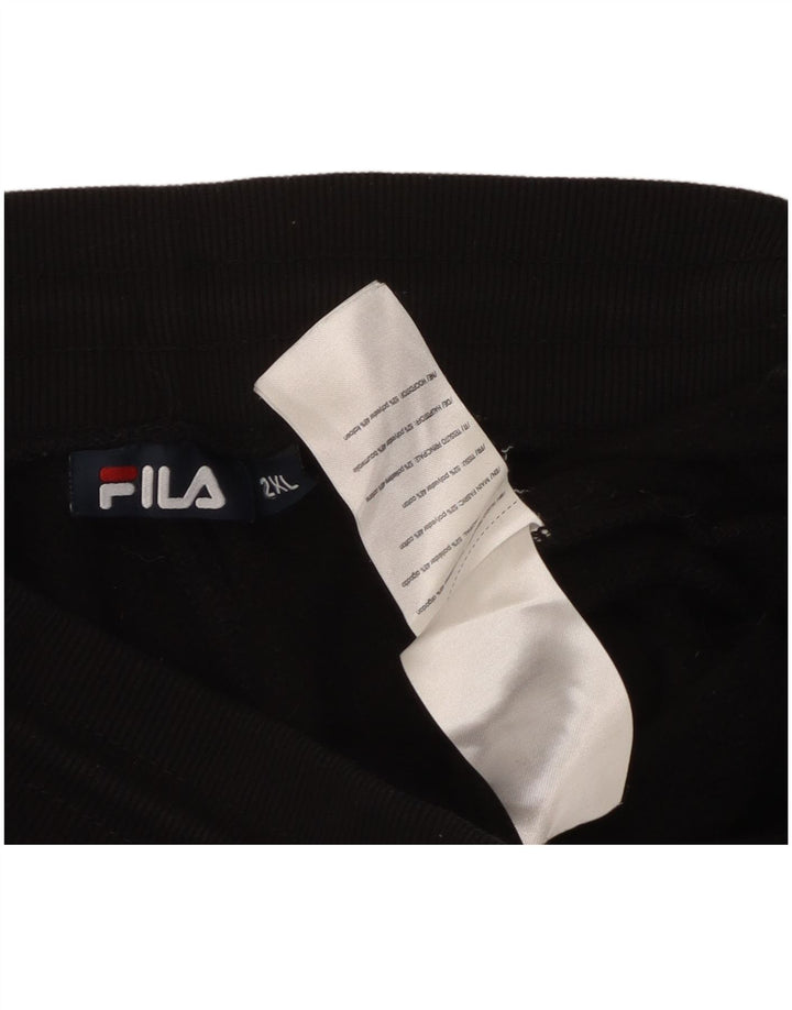 FILA Herren Trainingshose Jogger 2XL Schwarz Polyester