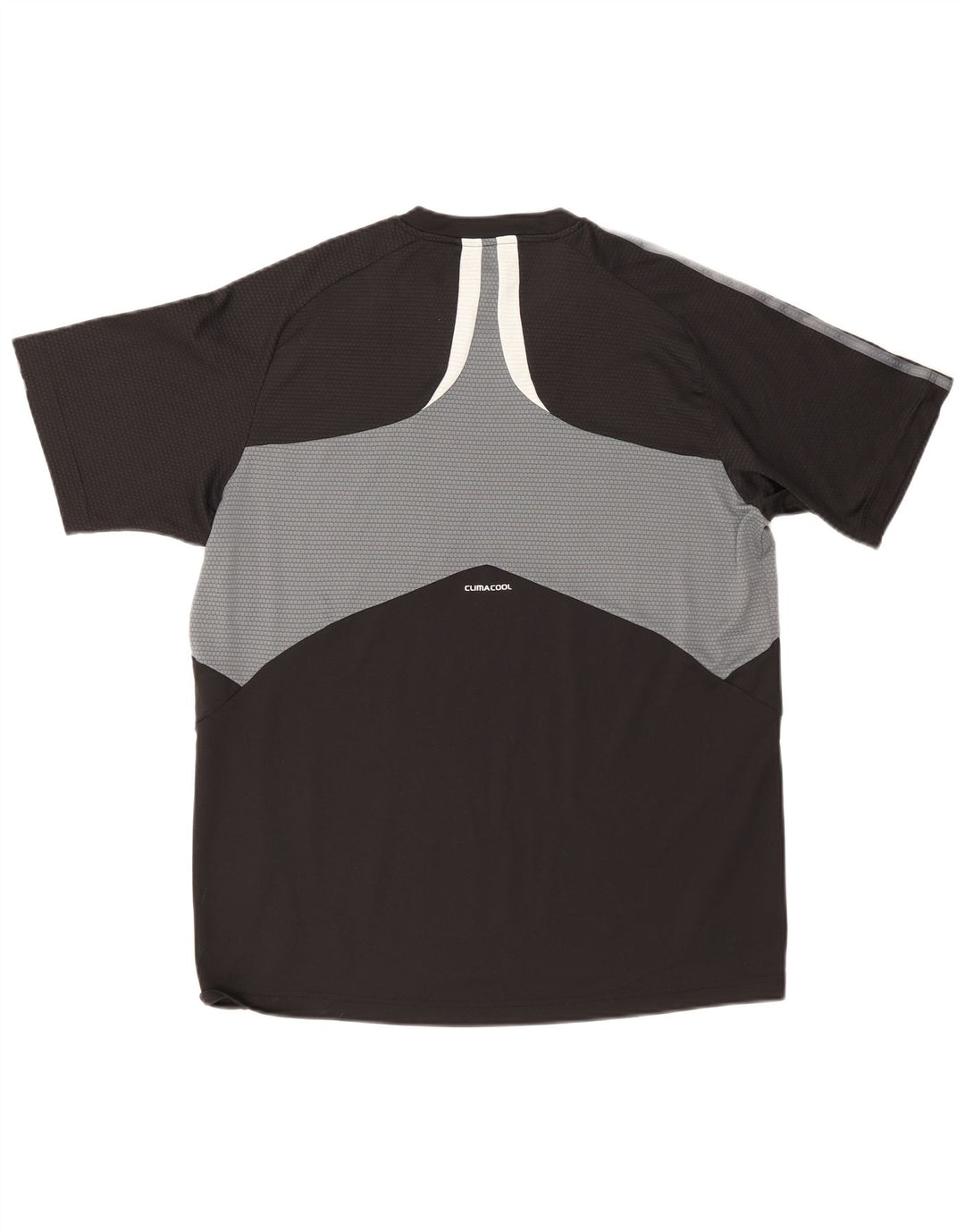 Adidas Herren Climacool T-Shirt Top Large Schwarz Colourblock