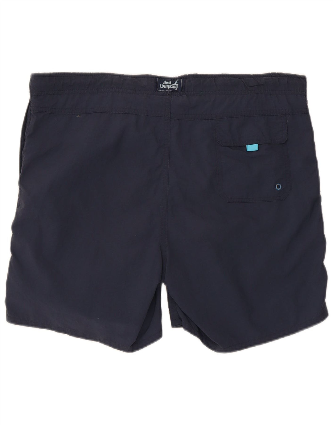 Best Company Herren-Badeshorts, mittelgroß, marineblau, Polyester