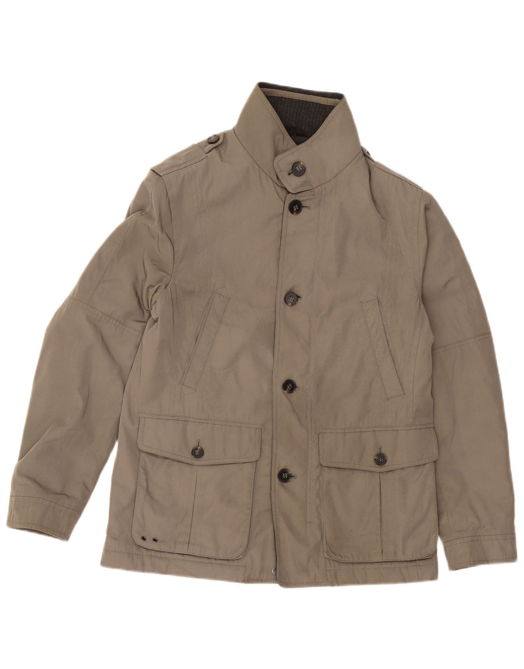 Marks & Spencer Damen Übergroße Militärjacke UK 10 Small Beige