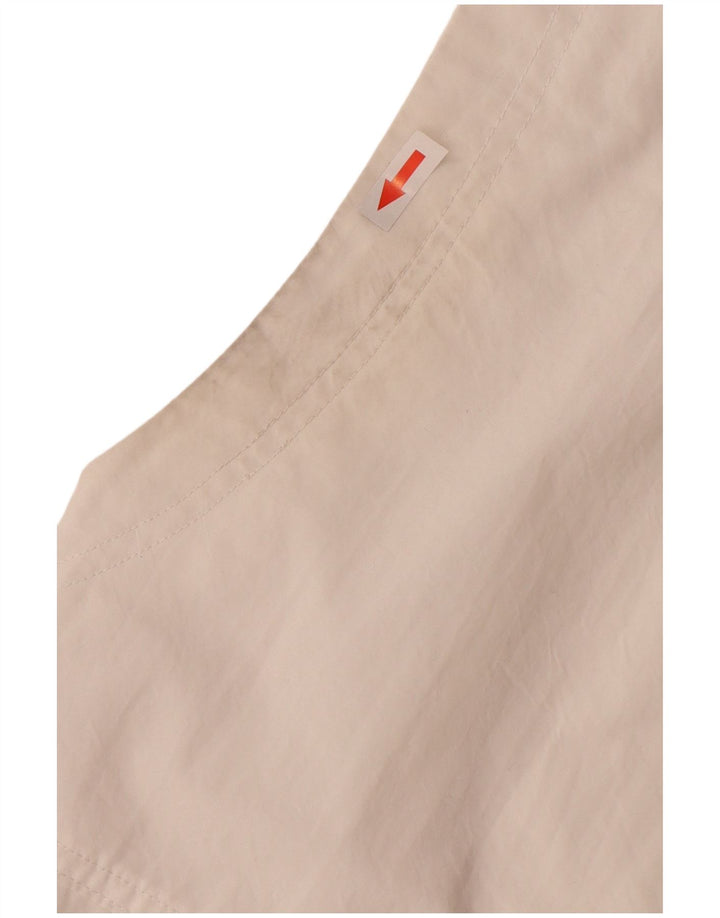 Nike Herren Weste UK 38 Mittelweißes Nylon