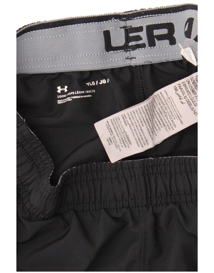 UNDER ARMOUR Jungen Graphic Sport Shorts 11-12 Jahre Large Schwarz Polyester
