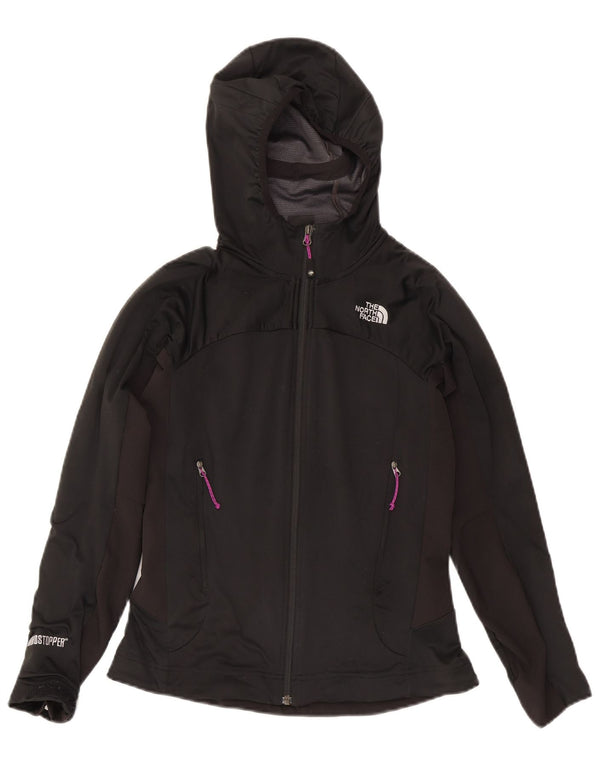 The North Face Damen-Trainingsanzug-Top-Jacke, UK 10, Größe S, Schwarz, Farbblock