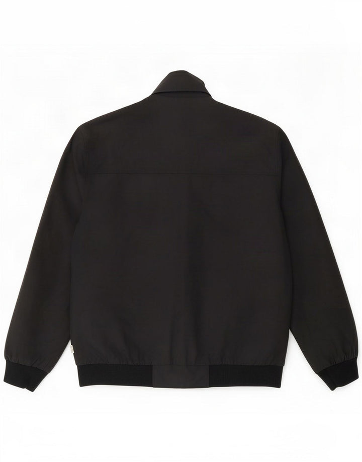 Geox Herren Bomberjacke UK 42 XL Schwarz Polyamid
